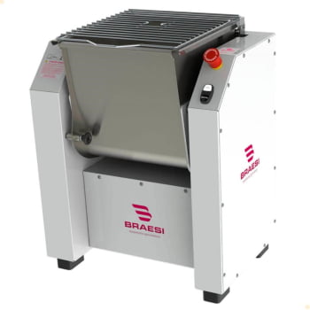 Amassadeira Braesi Semirrápida Basculante Industrial 60hz 25kg Cuba Em Inox Bivolt ALI-25/1 G3