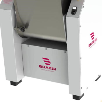 Amassadeira Braesi Semirrápida Basculante Industrial 60hz 25kg Cuba Em Inox Bivolt ALI-25/1 G3