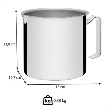 Fervedor Allegra Tramontina em Aço Inox 14 CM 2 L 62664140