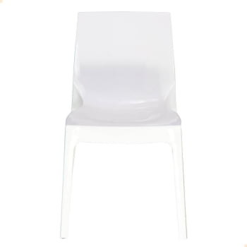 Cadeira Tramontina Alice Brilho Summa em Polipropileno Branco 92037010