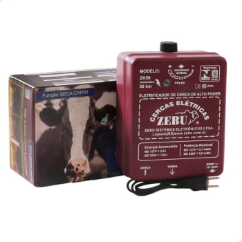 Eletrificador de Cerca Zebu ZK50 Aut 35319