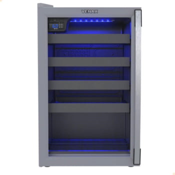 Adega Venax Piubella Cave Cinza Porta Invertida 100 Litros 220V 19927