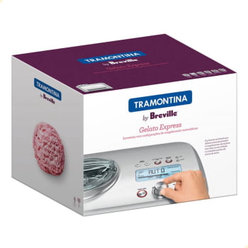 Sorveteira Tramontina by Breville Express em Aço Inox 12 Funções 127 V 69170011