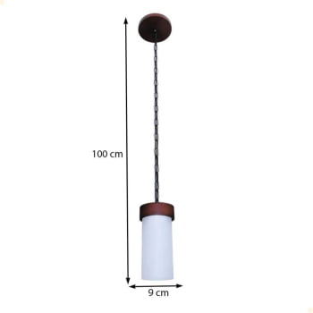 Pendente Muller Country 1 Lâmpada Envelhecido 1101E