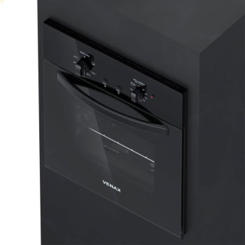 Forno de Embutir Venax á Gás 50L Totale Nero GIII GLP 127V 26018