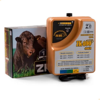Eletrificador de Cerca Zebu ZK400 220V 3353