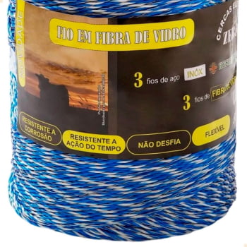 Fio Fibra de Vidro Zebu 500M Azul 32344