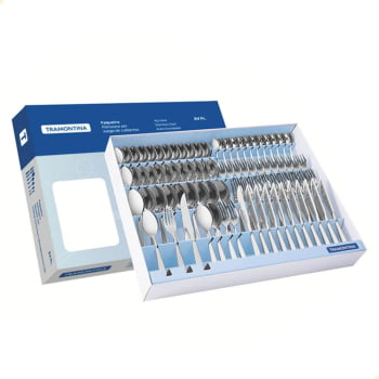 Faqueiro para Churrasco Tramontina Cosmos em Aço Inox 84 Peças 66950520