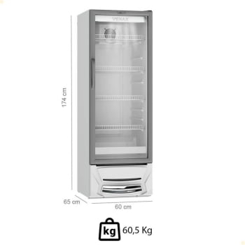Expositora de Bebidas Venax VV 300 Branco 300 Litros 220V 260w - 7151