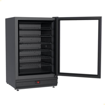 Adega Venax 175L Para 48 Garrafas Preto Fosco 127V 7845