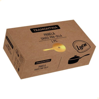 Panela Tramontina Lyon Em Alumínio Revestimento Starflon Preto 20 cm 2,8L 20961020