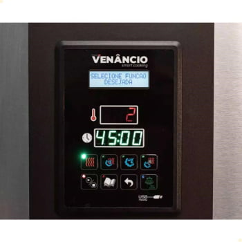 Forno Industrial Combinado Don Bidone 7 Gn Elétrico Trifásico 380V Venâncio FCDB7E