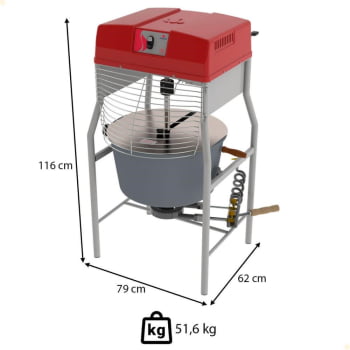 Misturador Progás PRMQ-40 G3 Queimador Duplo Bivolt 40 Litros P43660