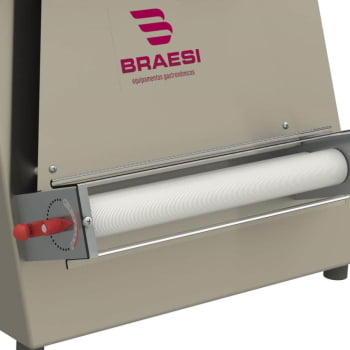 Modeladora de Pizza Braesi BMPZ-40 40cm Bivolt 60Hz Aço Inox B18101