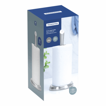 Porta Papel Toalha Tramontina Em Aço Inox Com Base Antiderrapante Em EVA 61538320