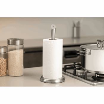 Porta Papel Toalha Tramontina Em Aço Inox Com Base Antiderrapante Em EVA 61538320