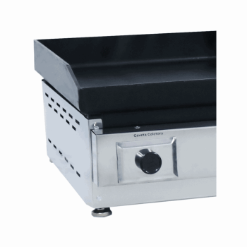 Chapa Bifeteira Venâncio Deguste Luxo A Gás Bancada Em Aço 66cm C65 49801