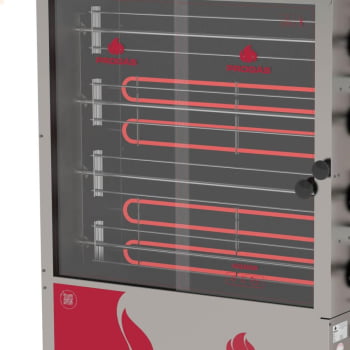 Forno Assador Rotativo Elétrico Progás PR-621 E 4 Espetos 220V P45916