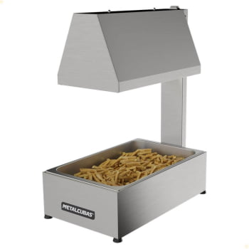 Conservador De Fritura Elétrico Metalcubas Em Inox 2,5KG 220V MCF01CG