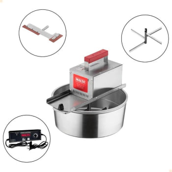 Panela Misturador de Chocolate Malta Elétrico 8 Litros Bivolt 3105478