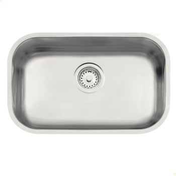 Cuba Tramontina Lavínia 47 BL Prime em Aço Inox Acetinado 47x30 cm com Válvula 94022107