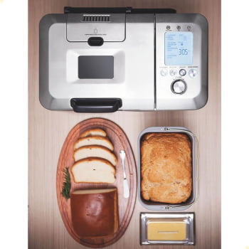 Panificadora Tramontina by Breville Pan Express em Aço Inox com Timer 220 V 69030012