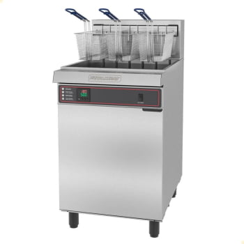 Fritador Água e Óleo Elétrico 3 Cestos Metalcubas FAO 3C 220V Trifásico Fritador Água e Óleo Elétrico 3 Cestos Metalcubas FAO 3C 220V Trifásico