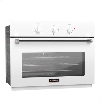 Forno de Embutir Venax Arena-Eg GIII Branco 90L A Gás GLP De Baixa Pressão 220V 32097