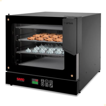 Forno Turbo Digital Elétrico Saro Com 4 Esteiras 70L 220V FTD22