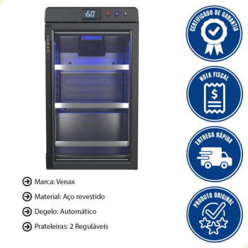 Cervejeira Craft Beer Venax 100 Litros EXPVQ100 Led Azul e Led Branco 220V - 24220