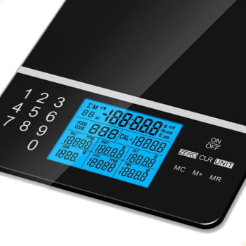 Balança Digital Nutricional Balmak Mod Nutri-5 Desligamento Automático 5 kg PA0144