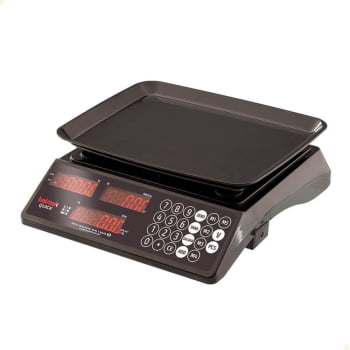Balança Digital Balmak QUICK33B 33kg 3 Em 1 Com Bateria LED Vermelho PA2568