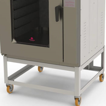 Forno Turbo Industrial Elétrico Progás 8 Esteiras PRP-8000 Trifásico 380V 