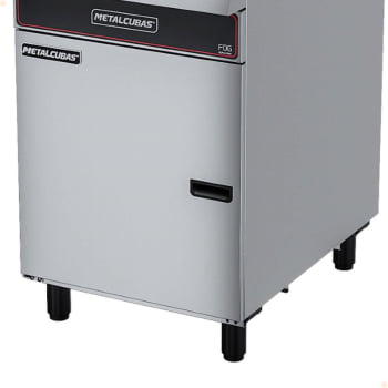 Fritador Industrial A Gás Metalcubas FOG 3C DUPLO Premium Óleo 220V 45L