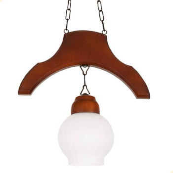 Pendente Muller Sela de Cavalo 1 Lâmpada Envelhecido 931E