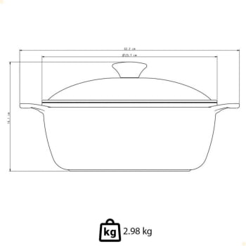Caçarola Tramontina Lyon Em Alumínio Revestimento Starflon Preto com Tampa 24 cm 3,7L 20960024