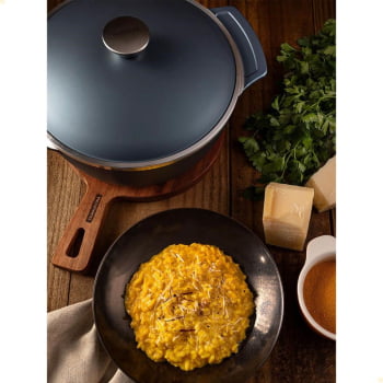 Caçarola Tramontina Lyon Em Alumínio Revestimento Starflon Azul 26 cm 4,6L 20960826