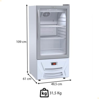 Expositora de Bebidas Venax VVCD 100L Branca 127V 10898