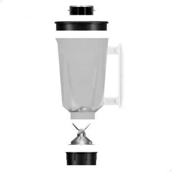 Liquidificador Em Inox Skymsen LT1.5 Copo Plástico Alta Rotação 1,5 Litros 127V