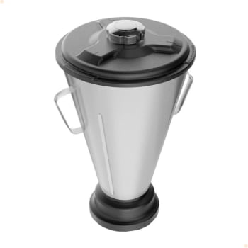 Liquidificador Comercial 4 Litros Skymsen L4 Em Inox com Copo Monobloco em Inox Bivolt