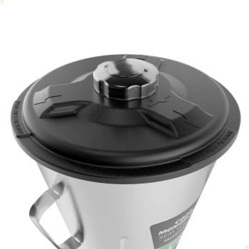 Liquidificador Comercial 4 Litros Skymsen L4 Em Inox com Copo Monobloco em Inox Bivolt