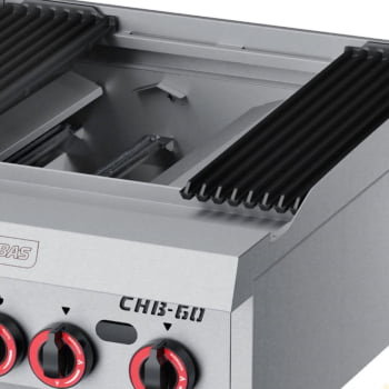Chapa Char Broiler A Gás Acendimento Automático Metalcubas CHB 90 G2 26390