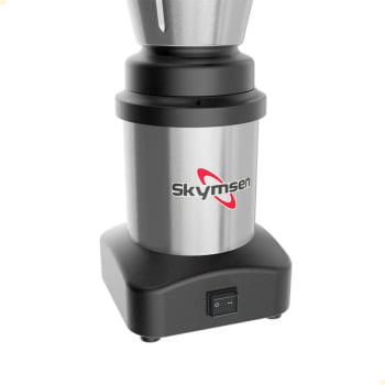 Liquidificador Comercial L6 Em Inox 6 Litros Skymsen Copo Monobloco Bivolt 709816