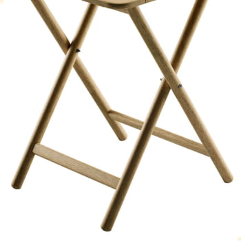 Mesa Dobrável Quadrada Tramontina Bossa 70x75 cm em Madeira Tauari Natural 13697080