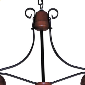 Lustre Muller Requint 2 Lâmpadas Envelhecido 8904E