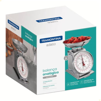Balança Analógica para Cozinha Inox Adatto Tramontina 61101040