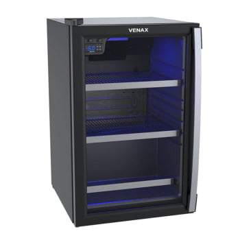 Cervejeira Venax 102 Litros Porta Invertida Preto Fosco 220V Expvbl102 37715