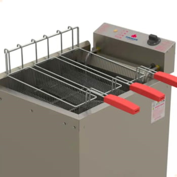 Fritador Água e Óleo Elétrico Progás PR-2000 E STYLE 26 L 220V Com 3 Cestos P33049