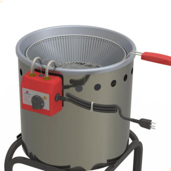 Fritador Água e Óleo Elétrico Progás PR-90 E 19 L Com 2 Cestos Simples 220V P5034