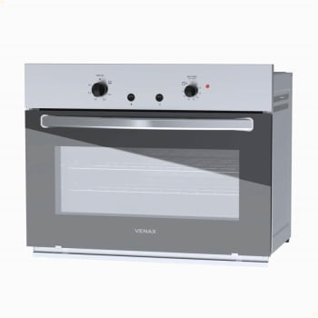Forno de Embutir Venax á Gás 90L Cristallo GIII GLP 127V Automático 32115